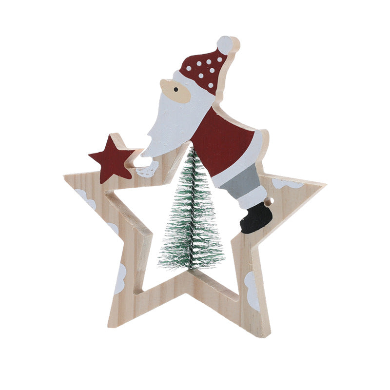 Wooden Santa