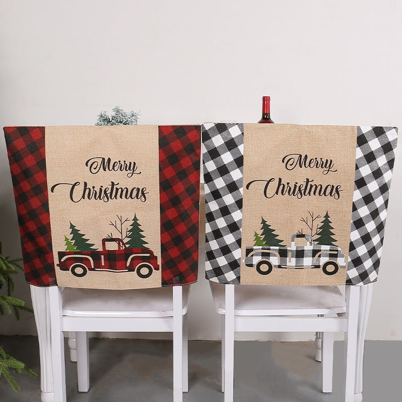 Linen chair covers
