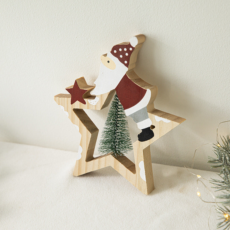 Wooden Santa
