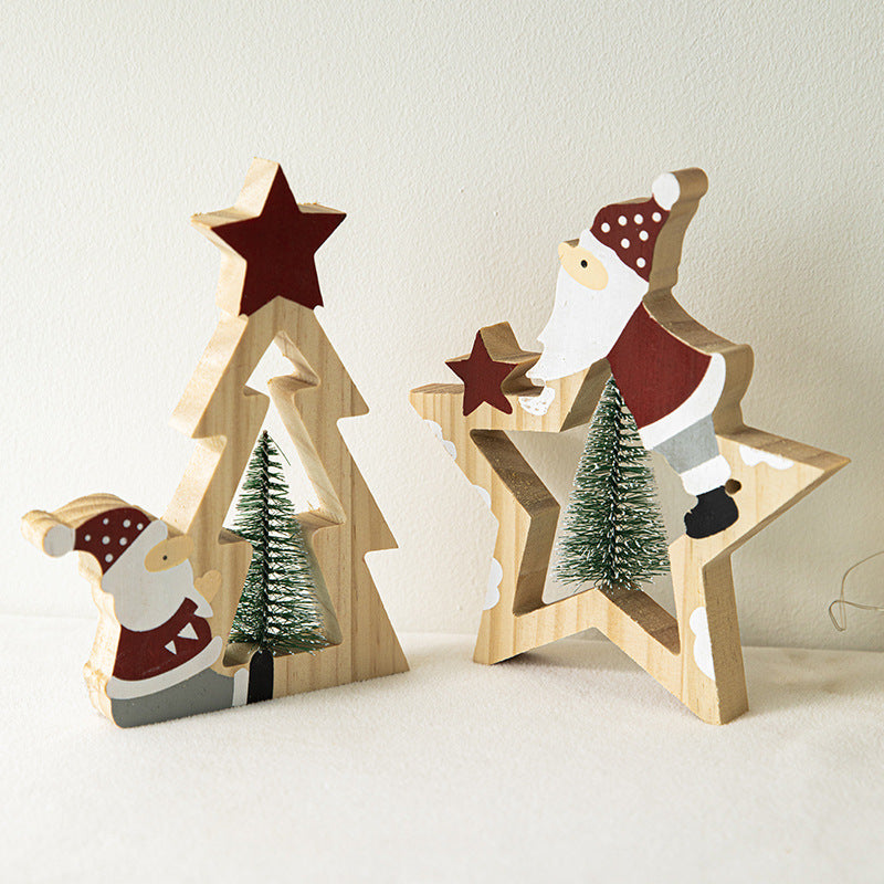 Wooden Santa