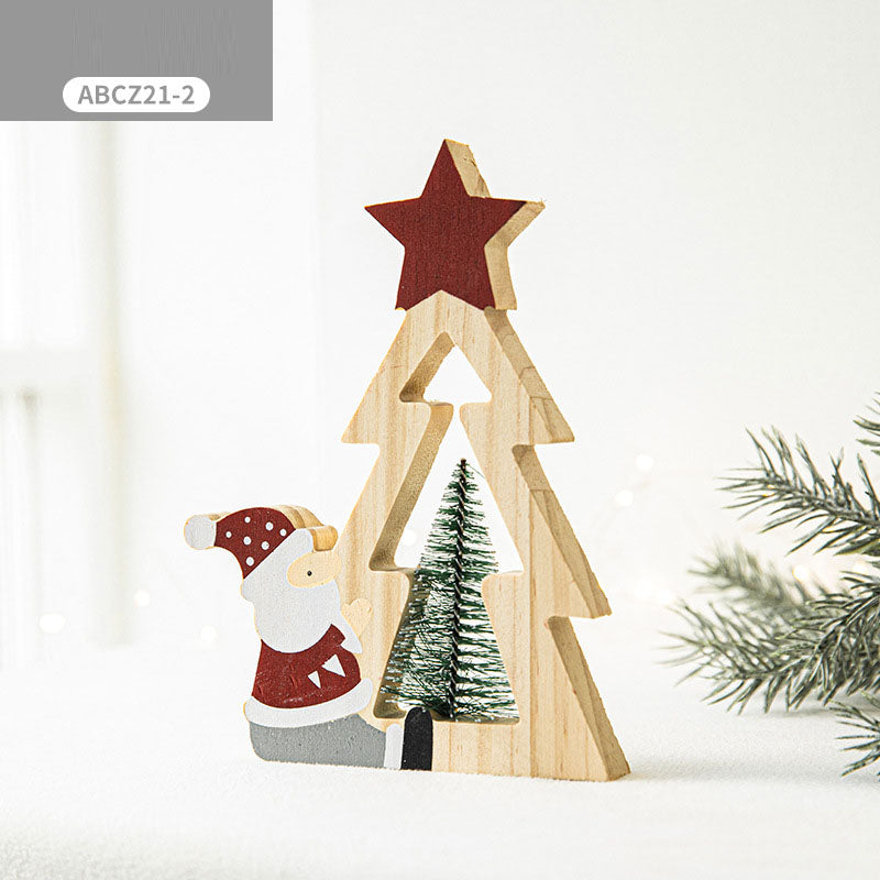 Wooden Santa