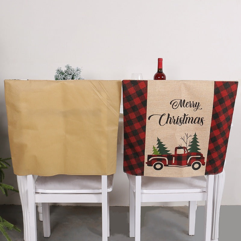 Linen chair covers