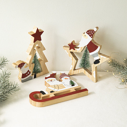 Wooden Santa