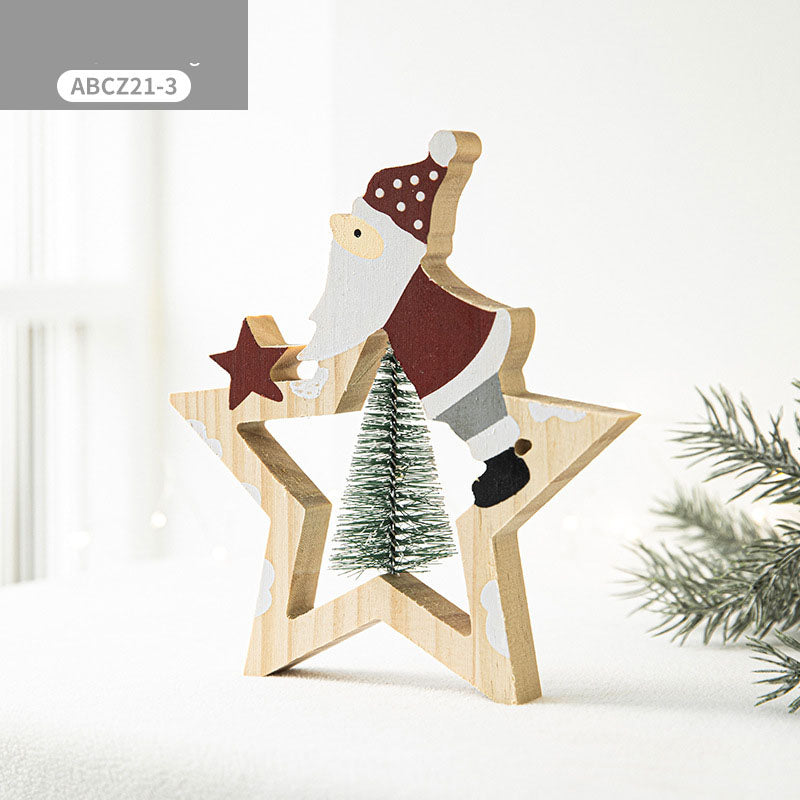 Wooden Santa