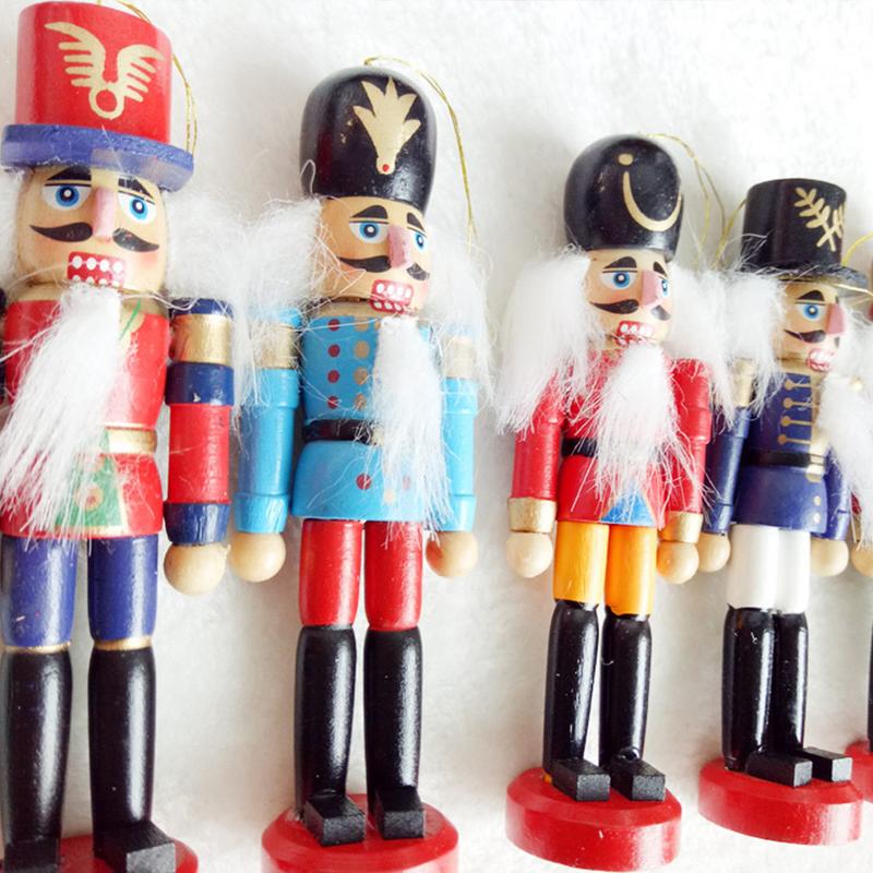 6-piece Pendant Christmas Nutcracker