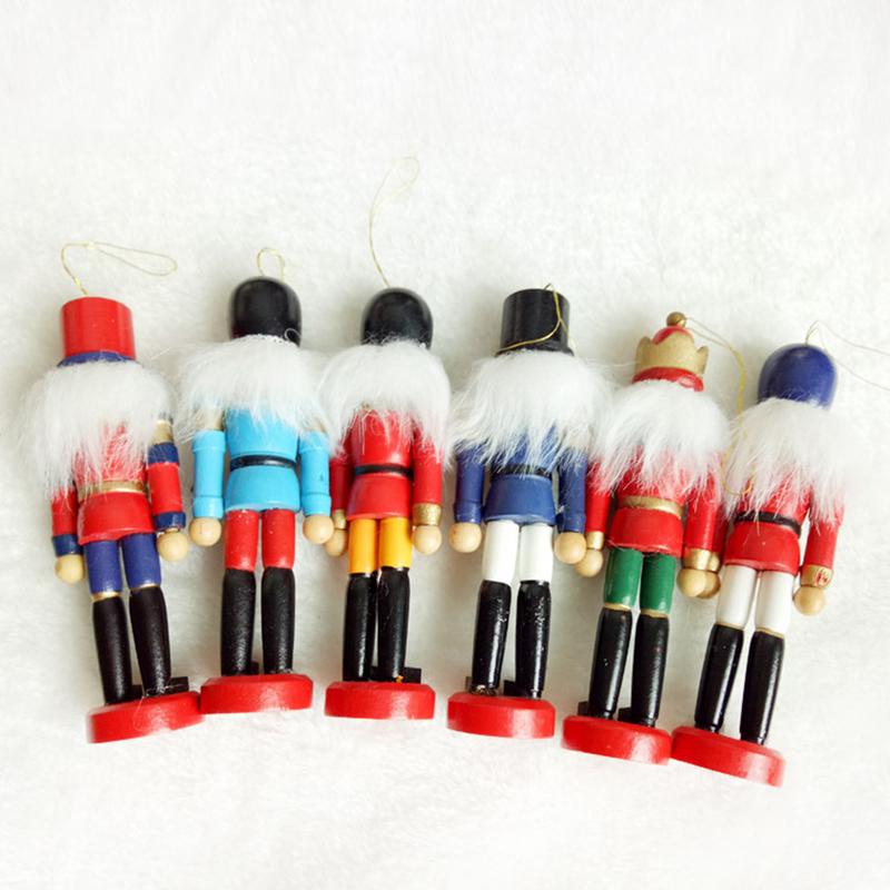6-piece Pendant Christmas Nutcracker