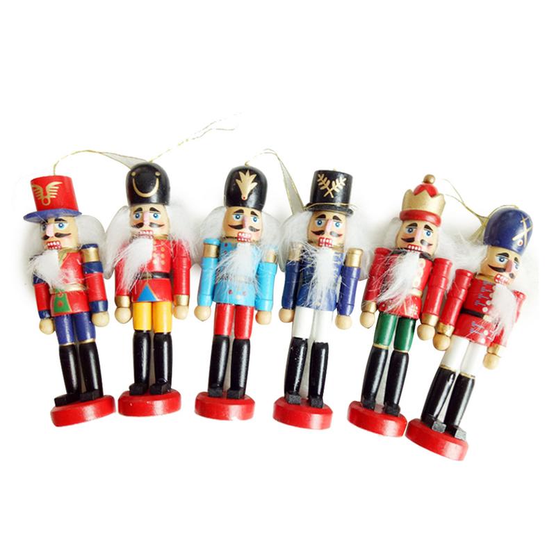 6-piece Pendant Christmas Nutcracker
