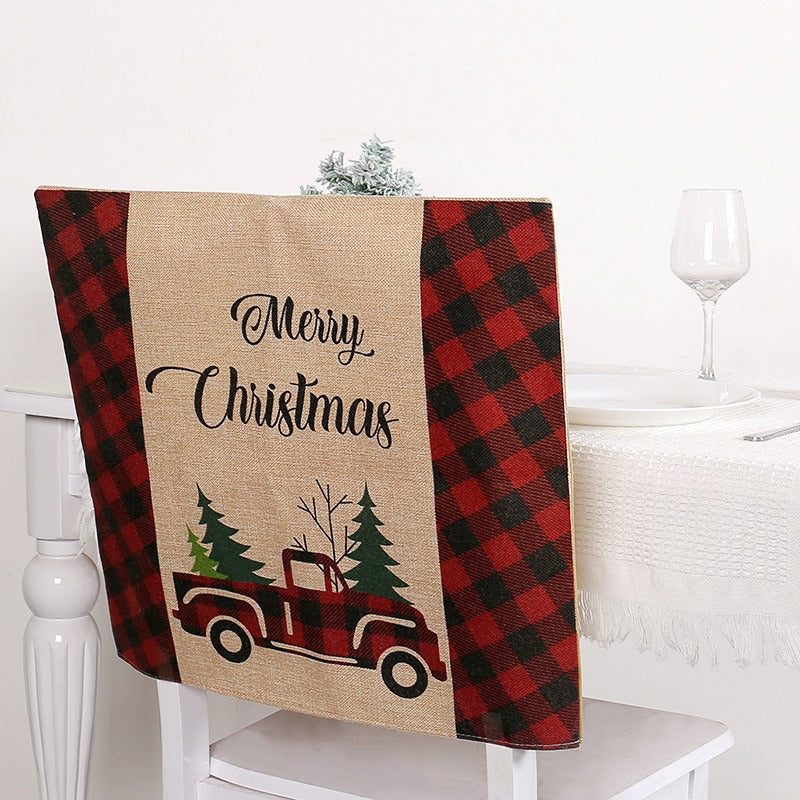 Linen chair covers